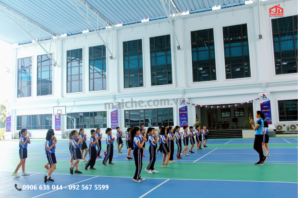 DỰ ÁN MÁI CHE XẾP TRUNG HỌC ARCHIN - HÀ NỘI