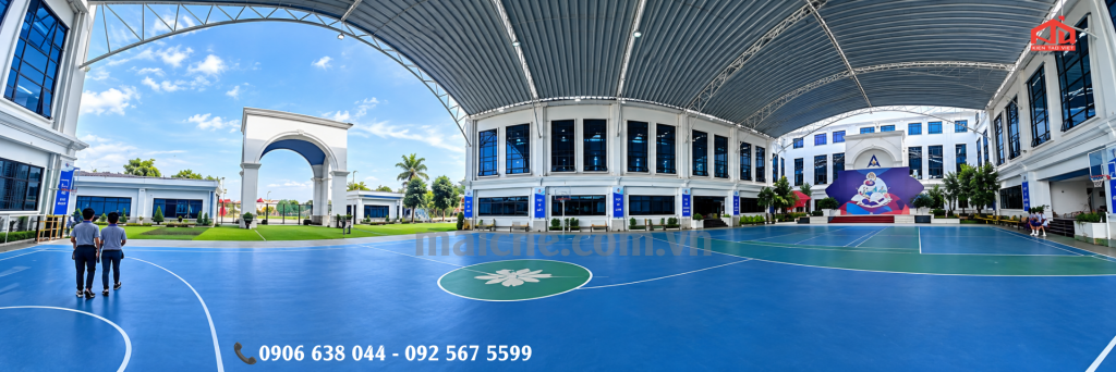 DỰ ÁN MÁI CHE XẾP TRUNG HỌC ARCHIN - HÀ NỘI
