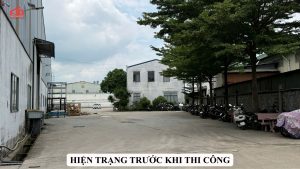 Mái che di động mở rộng không gian tại Tân Uyên