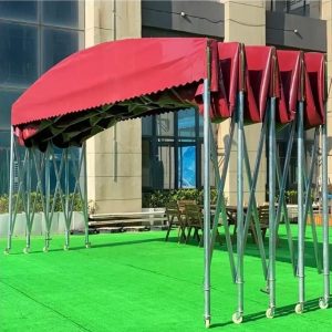 Giải Pháp Che Nắng Mưa Bốn Mùa Với Mái Vòm Di Động