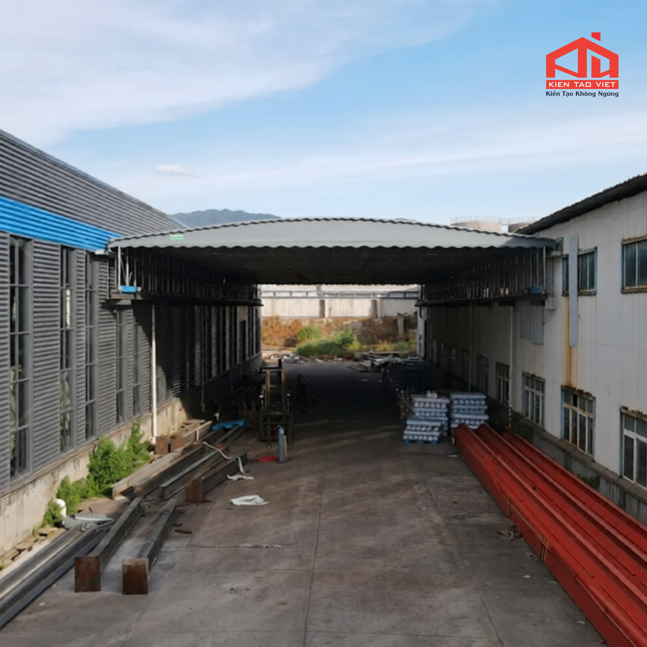 Modern Shelter Solution with Motorized Retractable Dome Canopies in Binh Duong
