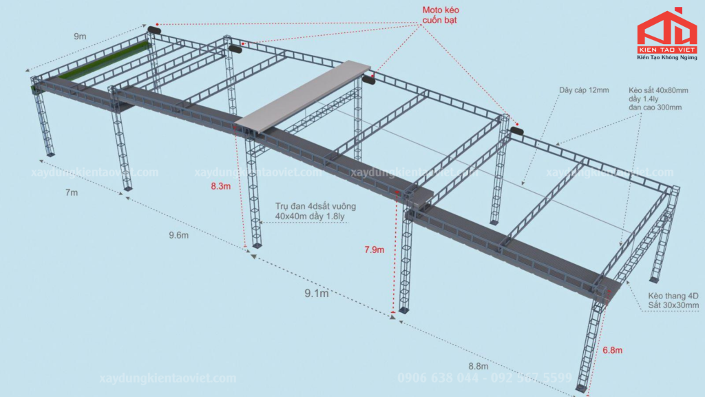 Đo đạc và bóc tách vật tư theo bản vẽ 